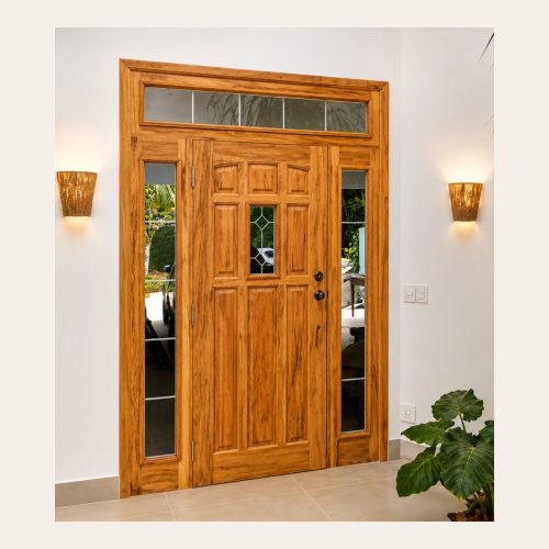 Porta 1 folha Peroba Rosa 1,60 x 2,60 Sob Encomenda