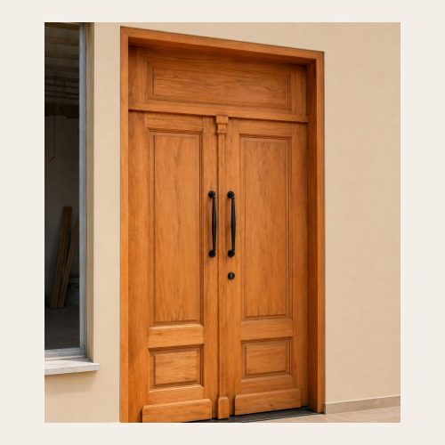 Porta Dupla Peroba Rosa 1,70 x 2,90 m Sob Encomenda