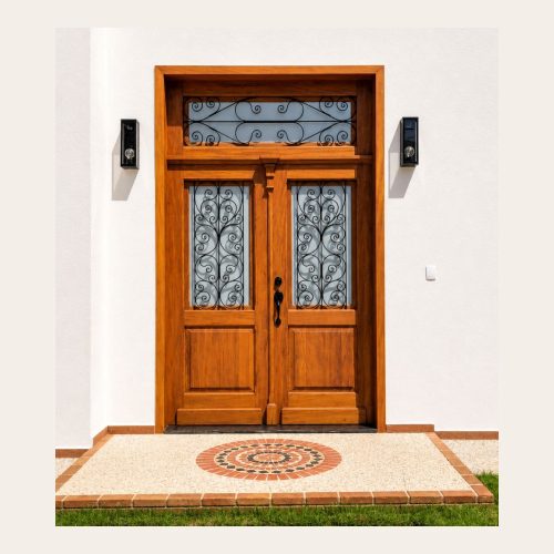 Porta Dupla Peroba Rosa 1,80 x 2,90 m Sob Encomenda