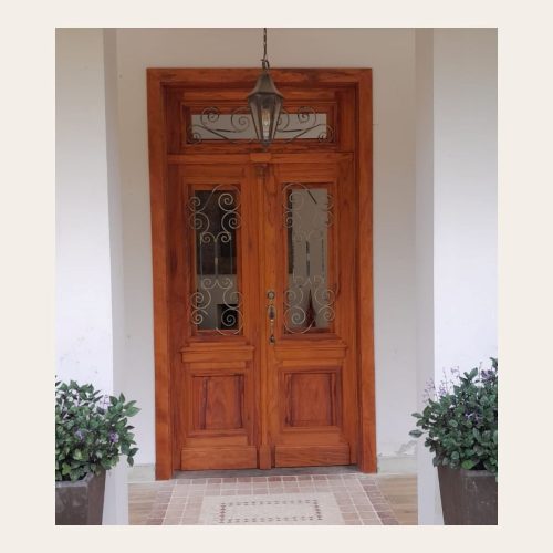 Porta Dupla Peroba Rosa 1,50 x 2,90 m Sob Encomenda