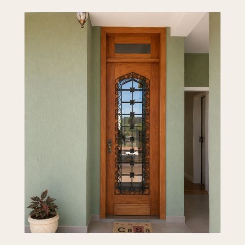 Porta 1 folha Peroba Rosa 0,90 x 2,70 m Sob Encomenda