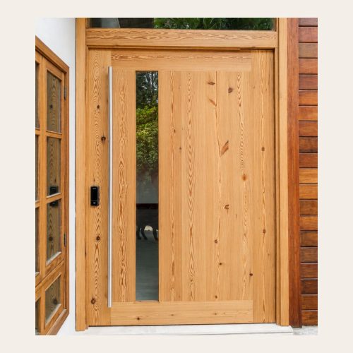 Porta Pivotante Pinho de Riga 1,20 x 2,50 m Sob Encomenda